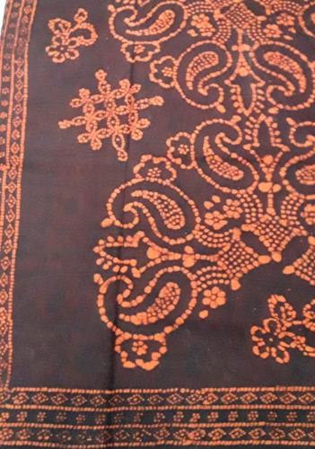 PL COTTON SAREES WITH WAX DOT PRINT DESIGNS